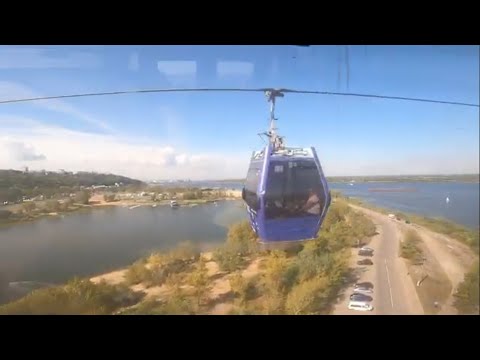 Видео: 🎡 Нижний Новгород - Бор, Волга. Канатная дорога 03/09/23 🧭 Кочующий Мир