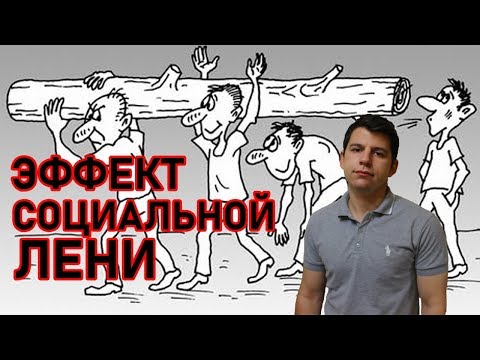 Видео: ПОЧЕМУ КОЛЛЕКТИВНАЯ РАБОТА ХУЖЕ ИНДИВИДУАЛЬНОЙ. ЭФФЕКТ СОЦИАЛЬНОЙ ЛЕНИ (ЭФФЕКТ РИНГЕЛЬМАНА)