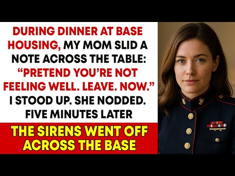 Видео: Я притворился больным и ушёл с ужина на базе — через несколько минут жена офицера потеряла сознание