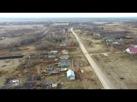 Видео: село Бекетовка Колышлейского района Пензенской области \ обзорная аэросъемка