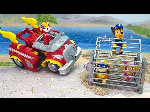 Видео: Мультики про машинки - Мультфильмы для детей с игрушками Щенячий Патруль новые серии. Маршал герой.