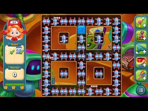 Видео: ОСТАЛОСЬ 48 ХОДОВ. ПОДПИШИТЕСЬ, ПОЖАЛУЙСТА :) Препятствия уровня 588 Toy Blast: 45 пузырей и 4 ме...