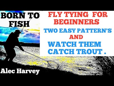 Видео: ВЯЗАНИЕ МУХ - 2 ОЧЕНЬ ПРОСТЫХ СХЕМЫ ДЛЯ НАЧИНАЮЩИХ ЛОВИТЬ ФОРЕЛЬ.