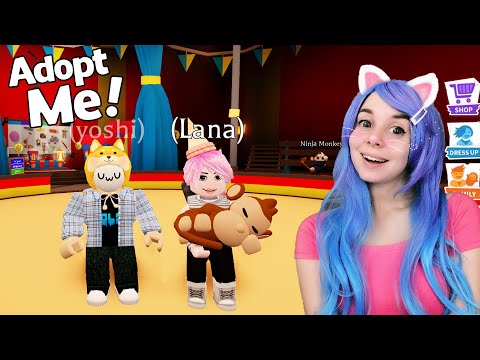 Видео: ЙОШИ ВЕРНУЛ МЕНЯ В АДОПТ МИ! Roblox Adopt me monkey