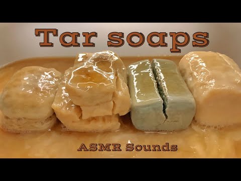 Видео: ASMR 🖤 Tar Soap / Soaked Soap | АСМР 🖤 Мыление и Размокшее Дегтряное Мыло #asmr #soakedsoap