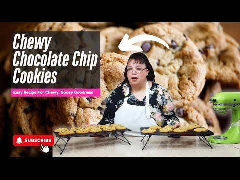 Видео: Рецепт жевательного печенья с шоколадной крошкой 🍪 Миксер KitchenAid Artisan
