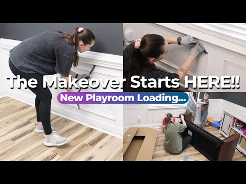 Видео: Посмотрите, как преобразилась эта комната! | Преображение игровой комнаты, часть 1