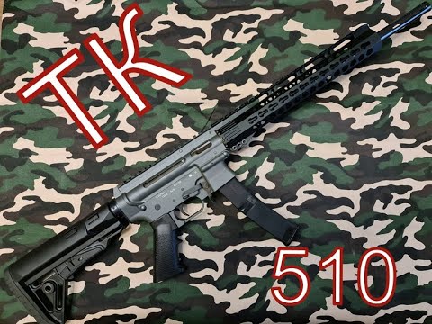 Видео: Новый карабин от техкрима тк-510 калибр 9х19 AR15 9x19