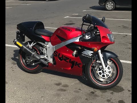 Видео: Suzuki GSXR 600 SRAD 1998 обзор владельца