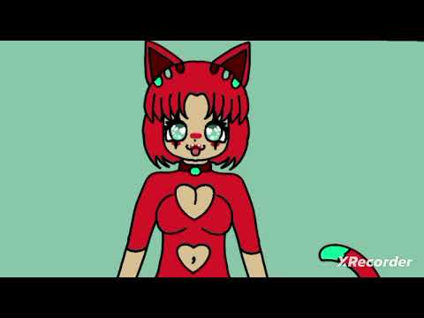 Видео: Всем привет! Я вика #cat #cats #заколка #зеленый #кошка  #красный 