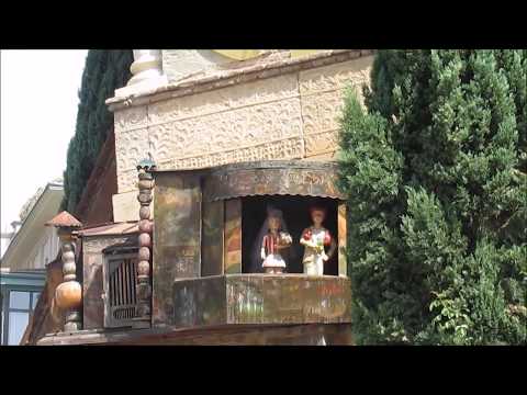 Видео: театр Часы Резо Габриадзе спектакль Цикл жизни Грузия Тбилиси