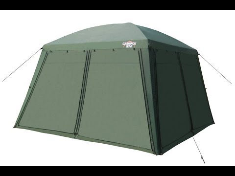 Видео: Тент шатер Campack Tent G-3001W со стенками