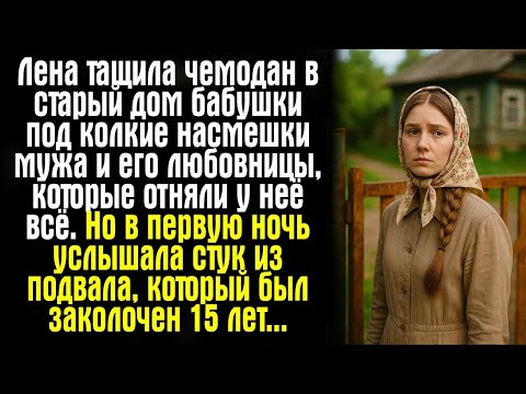 Видео: Лена тащила чемодан в старый дом бабушки под колкие насмешки мужа и его любовницы, которые отняли.