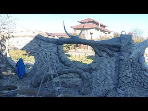 Видео: АРТ Бетон Забор минусовая температура , что делать