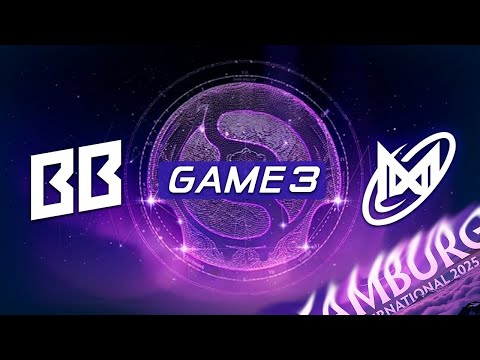 Видео: BB [GAME 3] NIGMA | The International 2025 |BO3| Комментирует 9PASHA