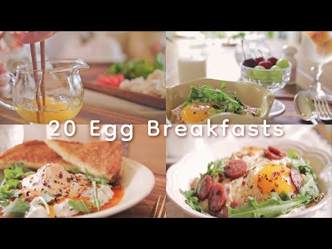 Видео: Лето-зима, 20 рецептов завтрака из яиц, готовые у нас дома 🍳