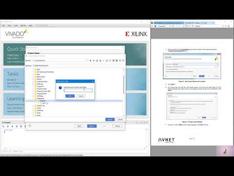 Видео: Minized: ZynqHW : 03 : Лабораторная работа №1