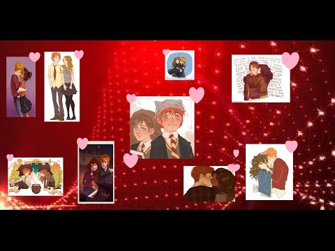 Видео: Рон Уизли и Гермиона Грейнджер/ Пейринг по Гарри Поттеру/ Александр Рыбак "Я влюблён"