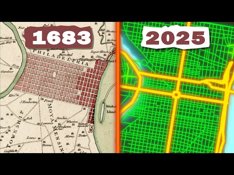 Видео: Объяснение плана города Филадельфия: от идеи Пенна до сегодняшнего хаоса