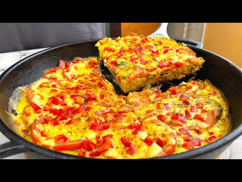Видео: Супер Завтрак для ЛЕНИВЫХ на СКОВОРОДЕ! 10 МИНУТ и ГОТОВО.