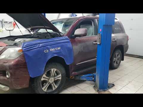 Видео: Lexus Lx570 2011. Замена жидкости в АКПП с фильтром. Заметки.