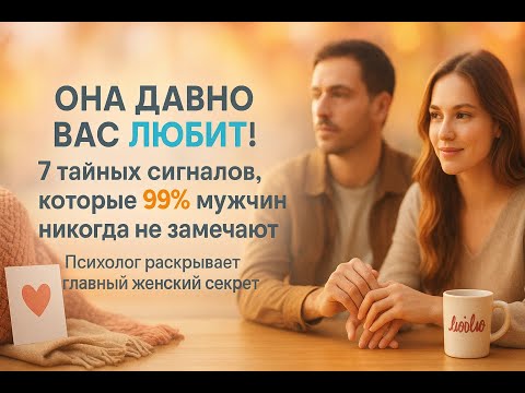 Видео: Эти 7 тайных женских сигналов мужчины не замечают годами, а потом жалеют об упущенной любви