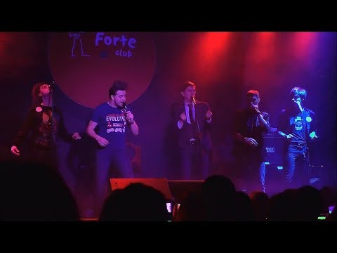 Видео: Караоке Камикадзе - Александр Казьмин, Иван Коряковский, Ярослав Баярунас, Федор Осипов (25.03.2019)