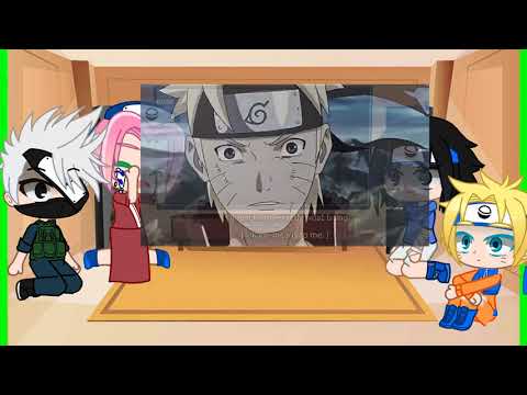 Видео: реакция 7 команды на бой Наруто и Саске