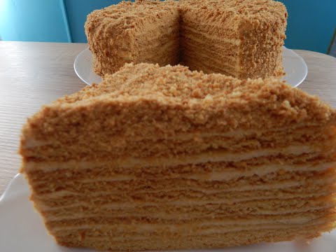 Видео: ТОРТ МЕДОВИК С ЗАВАРНЫМ КРЕМОМ  ✧ Ну очень вкусно !  HONEY CAKE +ENG Sub