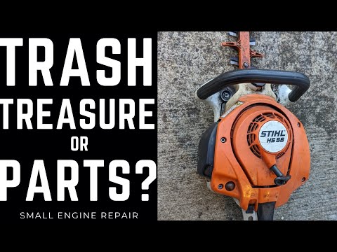 Видео: Stihl HS45 не заводится