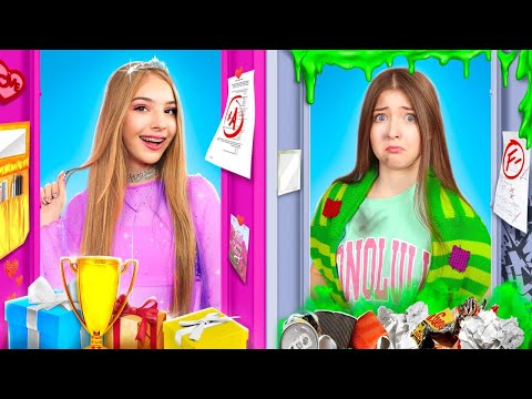 Видео: Бедная VS Гига Богатая Принцесса || Перевоплощение из Нищей В Принцессу