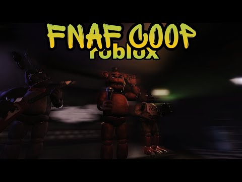 Видео: FNAF COOP ROBLOX- Опять слежу за роботами.