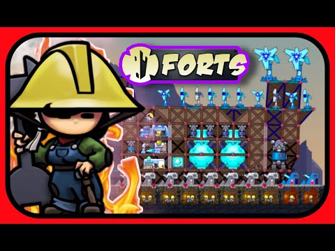 Видео: Forts - DIAMOND MOD!!! Очень интересный и сбалансированный!!! #forts #фортс #ЛысыйДядь