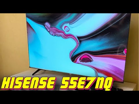 Видео: Телевизор  Hisense 55E7NQ 2024