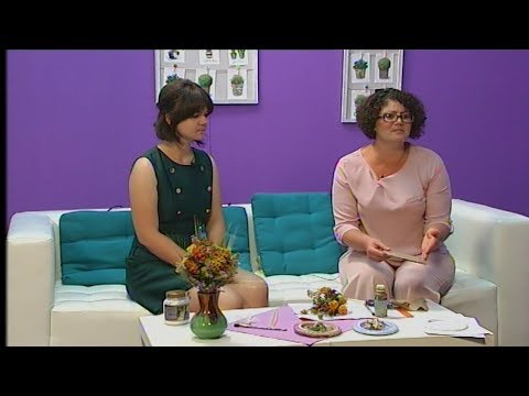 Видео: Олеся і Софія Шаргути проводять майстер-клас з флористики