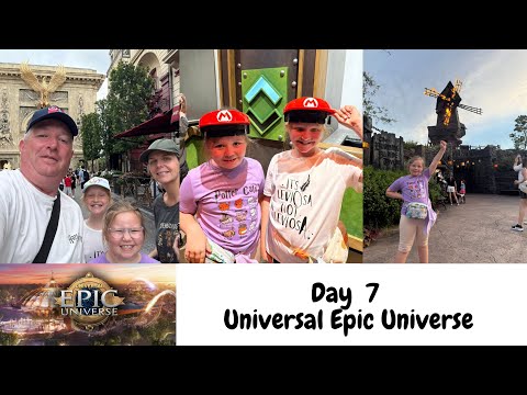 Видео: Орландо Флорида День 7 Universal Epic Universe