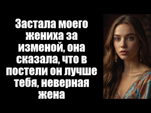 Видео: Застала моего жениха за изменой, она сказала, что в постели он лучше тебя, неверная жена