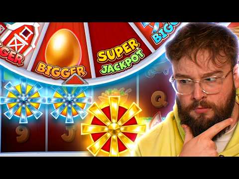 Видео: Я превратился в СУПЕР-СУПЕР на *НОВОМ* слоте Huff n Puff...