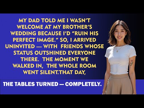 Видео: Отец велел мне уйти со свадьбы, но когда он увидел список гостей, его лицо побелело.