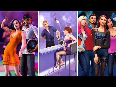 Видео: Вечеринки в The Sims / Сравнение 3 частей