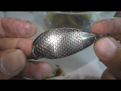 Видео: Как  удалить  ржавчину на блёснах. My fishing