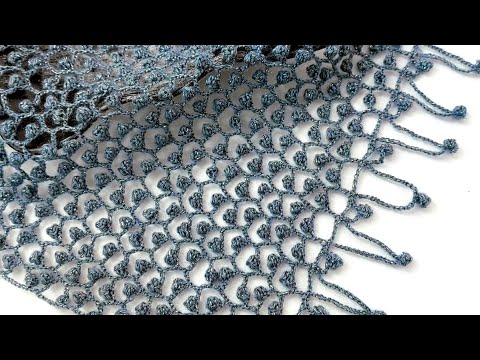 Видео: крошечные бутоны этол модель шали изготовление 👌💯 образцы вязания шали