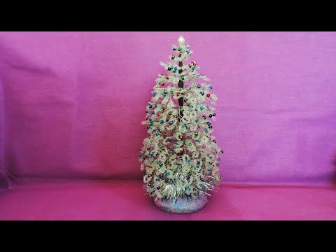 Видео: Елочка из бисера Петельчатой техникой Поэтапно / Herringbone from beads Loop technique Step by step