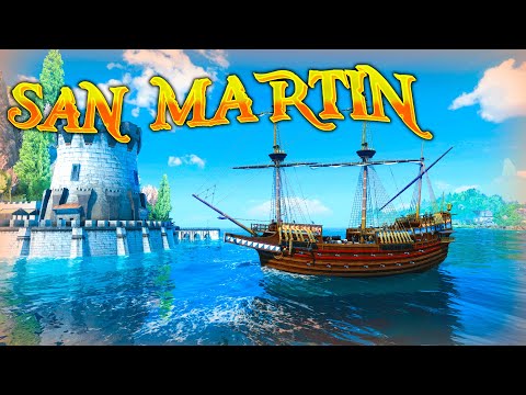 Видео: SAN MARTIN / Открытие года! / Флотилия World of Sea Battle / HOUND