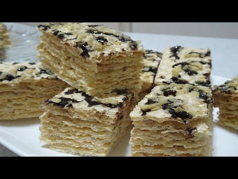 Видео: ВАФЕЛЬНЫЙ ТОРТ  БЕЗ СГУЩЁНКИ | ВКУС ДЕТСТВА!