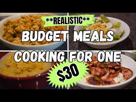 Видео: БЮДЖЕТНЫЕ БЛЮДА Готовим на одного | 30 долларов РЕАЛЬНО БОЛЕЕ 7 ДНЕЙ