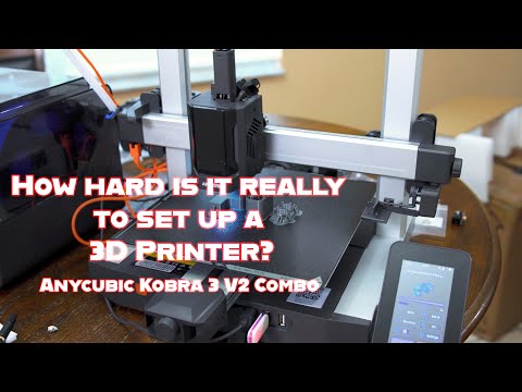 Видео: Неужели 3D-печать настолько сложна? | Anycubic Kobra 3 V2 Combo