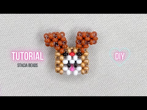 Видео: Кот в шапке Оленя из бисера крестиком