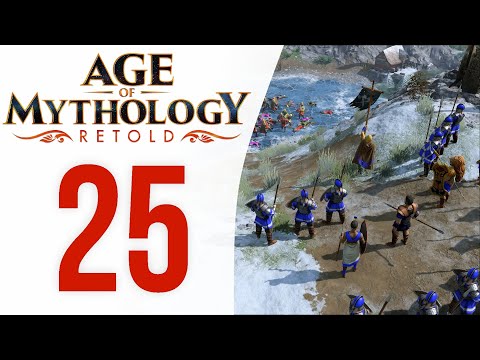 Видео: Радушная встреча ⚡ Прохождение Age of Mythology: Retold #25 [Падение трезубца]