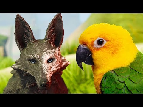 Видео: СИМУЛЯТОР МАЛЕНЬКОГО ПИТОМЦА и Искорки #6 Сим волка и птицы попугая на пурумчата